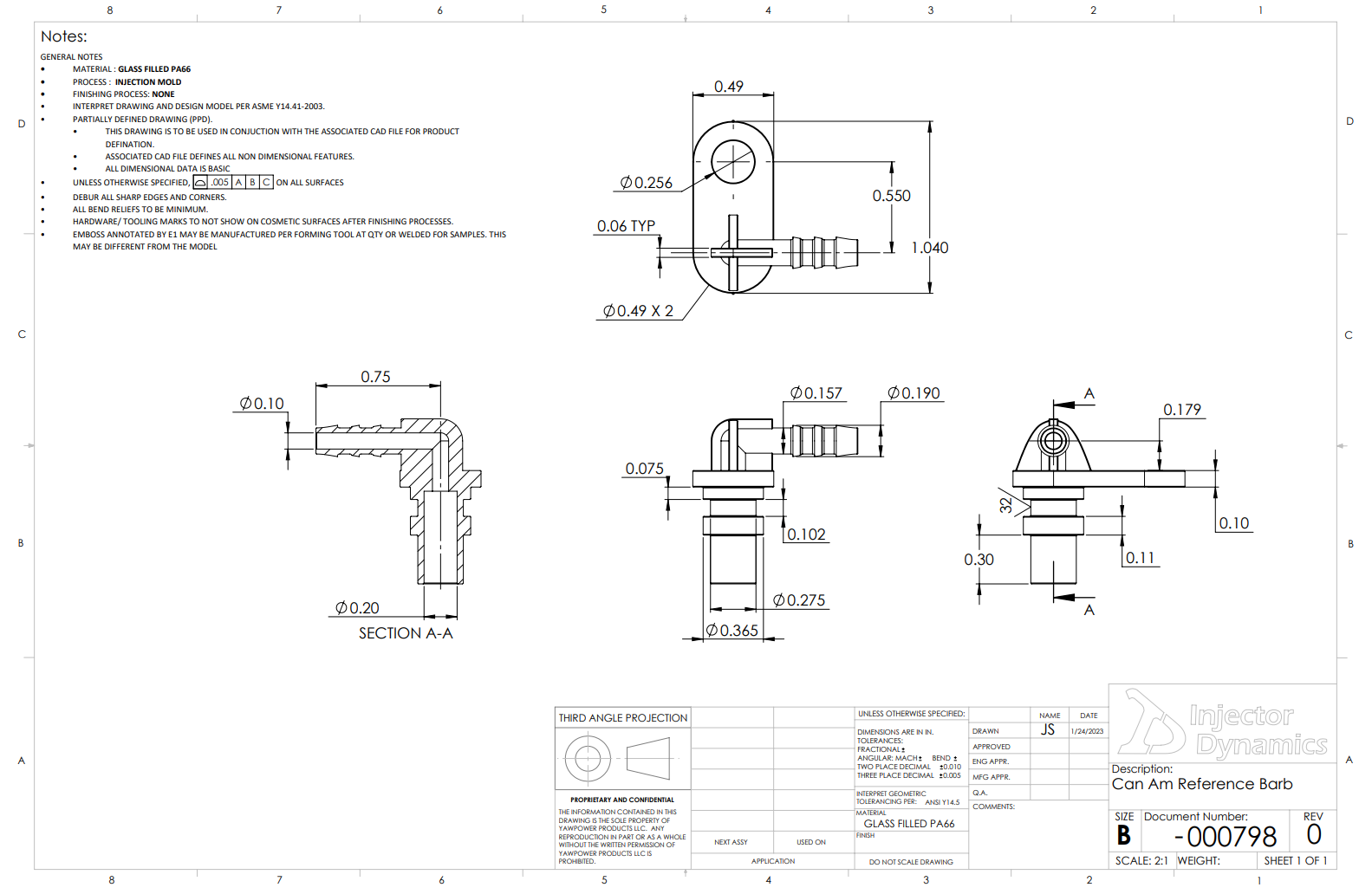 90° MAP Reference Fitting • CAN AM • MAVERICK X3 • YAWPOWER OFFROAD