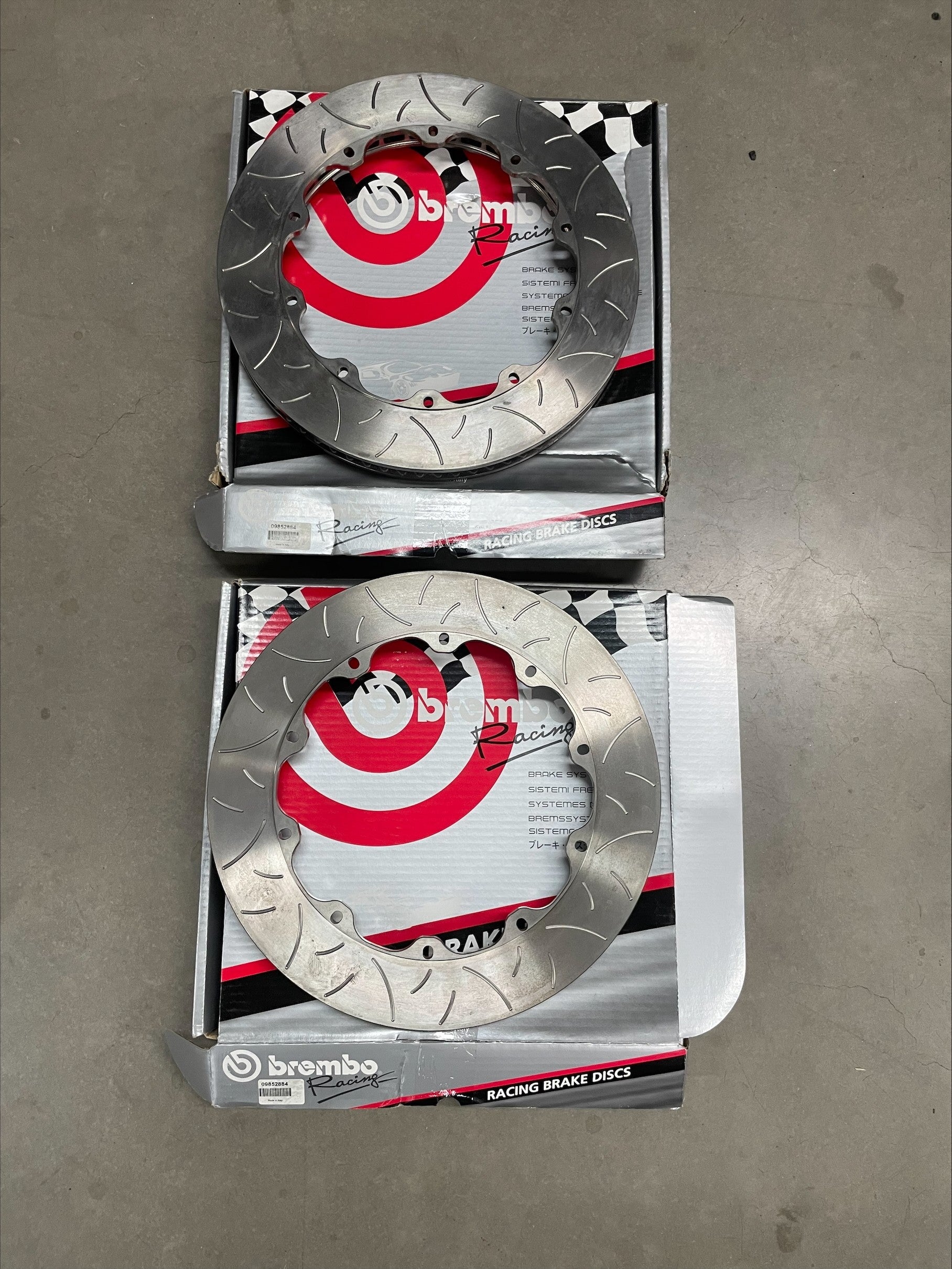 Brembo 380mm Racing Rotors (Left and Right) - 09852874, 09852884