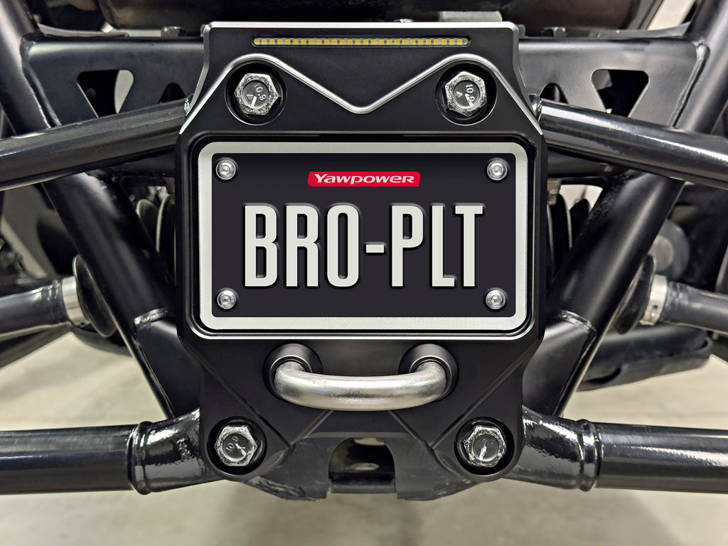 BRO PLATE • POLARIS • PRO R 2022+ • YAWPOWER OFFROAD